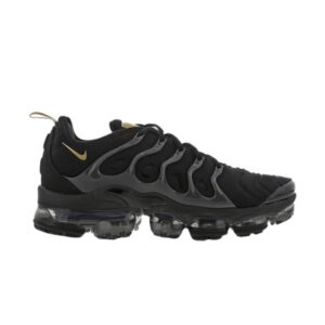 Nike VaporMax Plus Black Metallic Gold Cream BQ5068 001