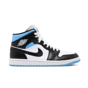 Wmns Air Jordan 1 Mid University Blue Black BQ6472 102