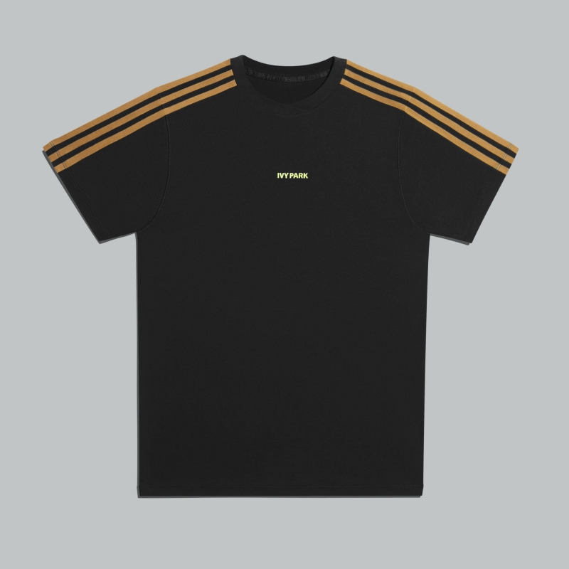 adidas Ivy Park 3-Stripes Tee (Gender Neutral) Black Black 304870