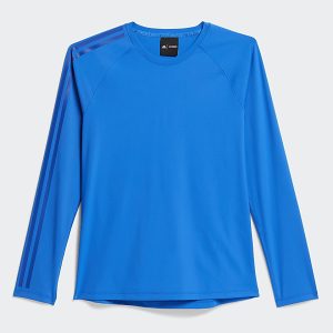 adidas Ivy Park Baselayer Top Glory Blue T-Shirt Black 301889