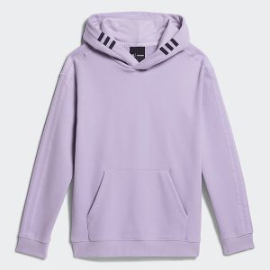 adidas Ivy Park Cargo Hoodie (Kids) Purple Glow Blue 297322