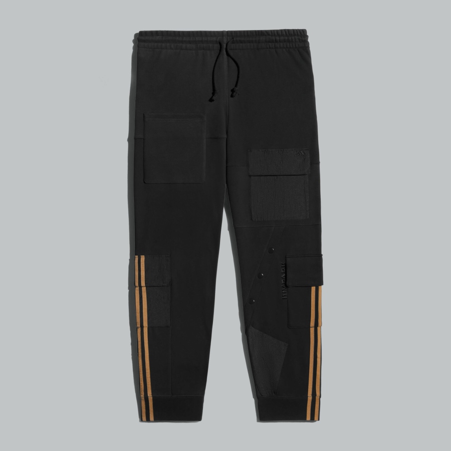 adidas Ivy Park Cargo Sweat Pants (Gender Neutral) Black Green 296543