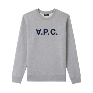 Sweatshirt A.P.C. VPC Sweatshirt Gray Yellow 309071