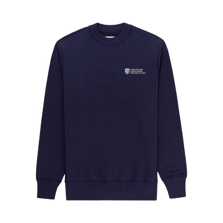 Aime Leon Dore x Porsche 911SC Crewneck Sweatshirt Navy Cream 308701