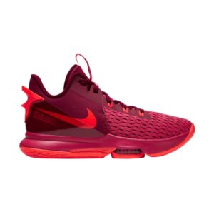 Nike LeBron Witness 5 Gym Red Crimson White CQ9380 600