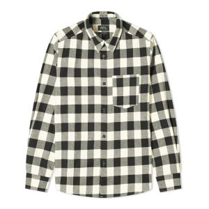 A.P.C. Shirt John Overshirt Ecru Ecru H02380 COEIY ECRU