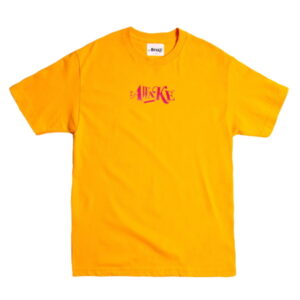 Awake Distorted Logo Tee Mustard Mustard 316409