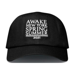 Awake NY 6 Panel Hat Black Black 316328