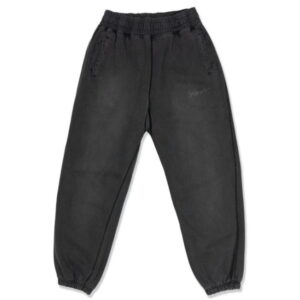 Awake Sunbleached Logo Sweatpants Black Black 313767