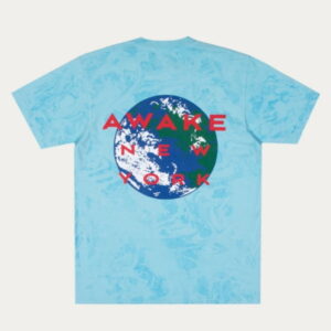 Awake x Eco World T-shirt Tie Dye Black 314989