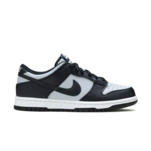 Nike Dunk Low GS Georgetown Wolf Grey/Dark Obsidian/Total Orange CW1590 004