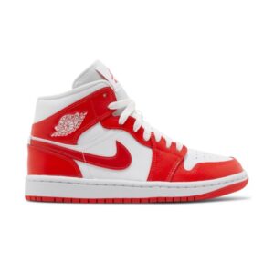 Wmns Air Jordan 1 Mid Habanero Red BQ6472 116