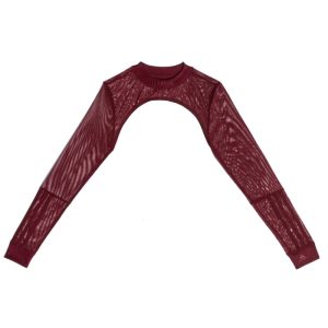 adidas Ivy Park Shrug Maroon Sports Top Maroon 317727