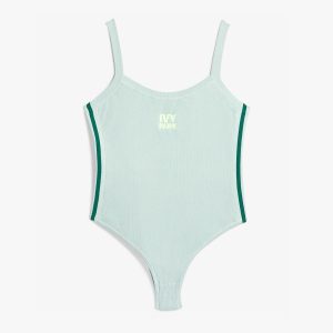 adidas Ivy Park Tank Bodysuit (Plus Size) Green Tint Green Tint 313712