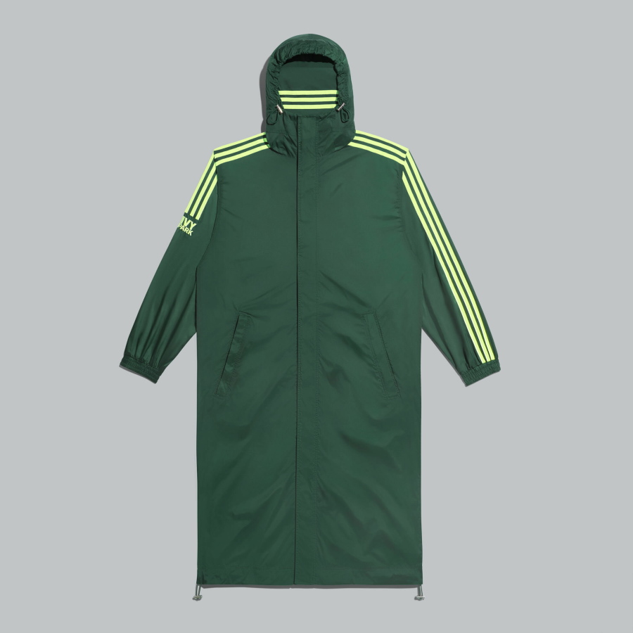 adidas Ivy Park Wind Jacket (Gender Neutral) Dark Green/Hi-Res Yellow Dark Green/Hi-Res Yellow 313179