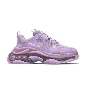 Balenciaga Wmns Triple S Sneaker Clear Sole Light Lilac 544351 W2GA1 5890