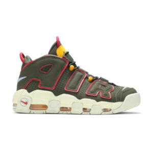 Nike Air More Uptempo Cargo Khaki Sneakers Black DH0622 300