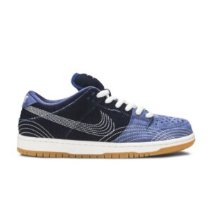 Nike SB Dunk Low Denim Sashiko Sneakers Blue CV0316 400