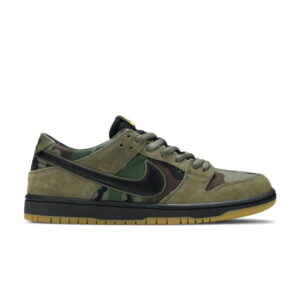 Nike SB Dunk Low Pro Skate Camo Medium Olive/Black 854866 209