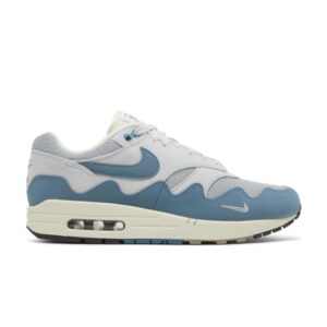 Patta x Nike Air Max 1 Noise Aqua sneakers Metallic Silver/Noise Aqua/Pure Platinum DH1348 004