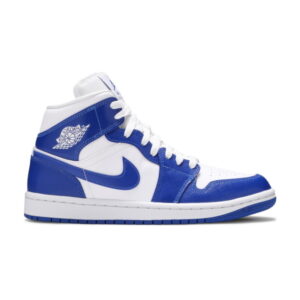 Wmns Air Jordan 1 Mid Kentucky Blue White BQ6472 104