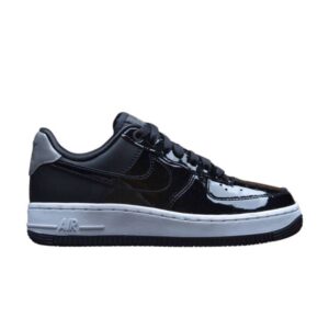 Sneakers Wmns Nike Air Force 1 07 SE Premium Black Silver AH6827 001