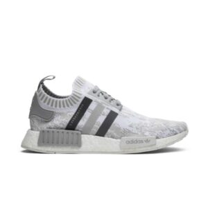 Sneakers Wmns adidas NMD_R1 Primeknit Gray Glitch Camo BY9865