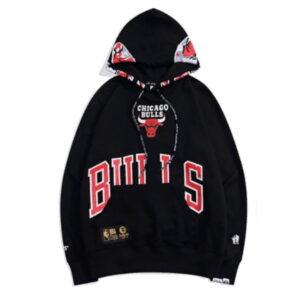 AAPE Chicago Bulls Black Hoodie Black 333125