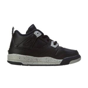 Air Jordan 4 Retro LS BP Black Gray 707432 003