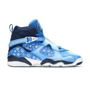 Air Jordan 8 Retro GS Snowflake Sneakers 305368 400