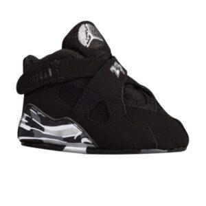 Air Jordan 8 Retro Infant Chrome Gift Pack Black 305362 003