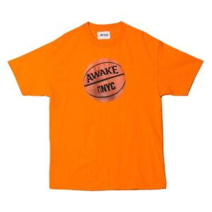 Awake Hoop Tee Orange Blue 337948