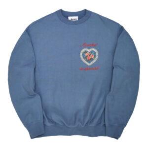 Awake Is Special Crewneck Sweatshirt Steel Blue Steel Blue 337908