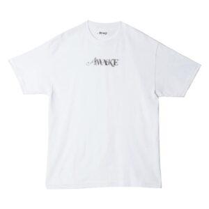 Awake Metallic Foil Logo Tee White White 337689