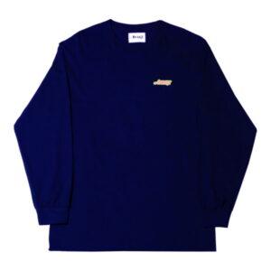 Awake Wave Logo L/S Tee Navy 337678