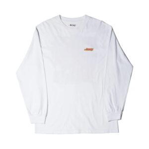 Awake Wave Logo L/S Tee White White 336803