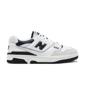 New Balance 550 White Navy Sneakers Green BB550WA1