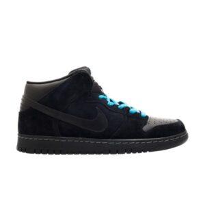 Nike Dunk Mid Premium SB Black Aqumarine Black 314381 004