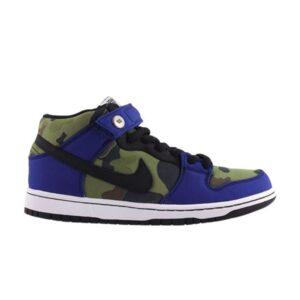 Nike Dunk Mid Pro Premium SB Made For Skate Old Royal/Black-White 616348 410