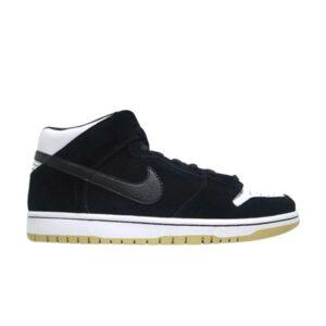 Nike Dunk Mid Pro SB Black Black White Black/Black-White 314383 013