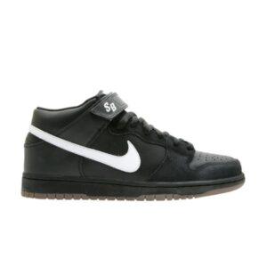 Nike Dunk Mid SB Black White Black/White 314383 011