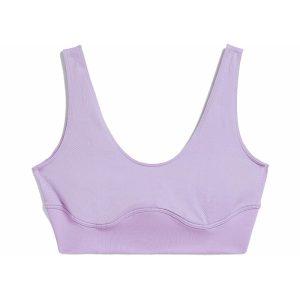 adidas Ivy Park Knit Scoop Bra Dust Purple/Purple Glow Sports Top Blue 339896