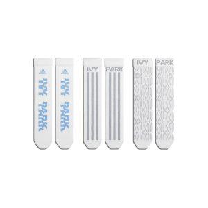 adidas Ivy Park Logo Socks (3 Pairs) Core White/Light Blue Blue 336666