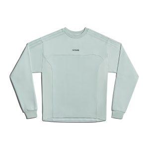 adidas Ivy Park Long Sleeve Crewneck Sweatshirt (Gender Neutral) Green Tint Pink 336603