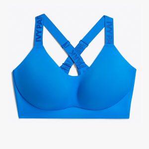 Sports Top adidas Ivy Park Medium-Support Cutout Bra (Plus Size) Glory Blue Glory Blue 334224