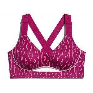 adidas Ivy Park Medium-Support Monogram Cutout Bra Sports Top (Plus Size) Bold Pink Bold Pink 334181