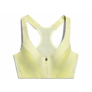 adidas Ivy Park Medium Support Zip Bra Sports Top (Plus Size) Yellow Tint Yellow Tint 334871