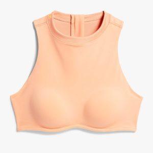 adidas Ivy Park Mesh Crop Top (Plus Size) Ambient Blush Ambient Blush 334071