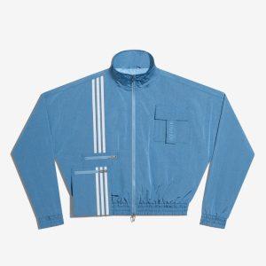 adidas Ivy Park Nylon Track Jacket (All Gender) Light Blue Light Blue 330974