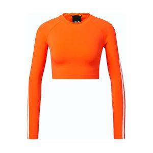 adidas Ivy Park Rash Guard Top Solar Orange Solar Orange 330432